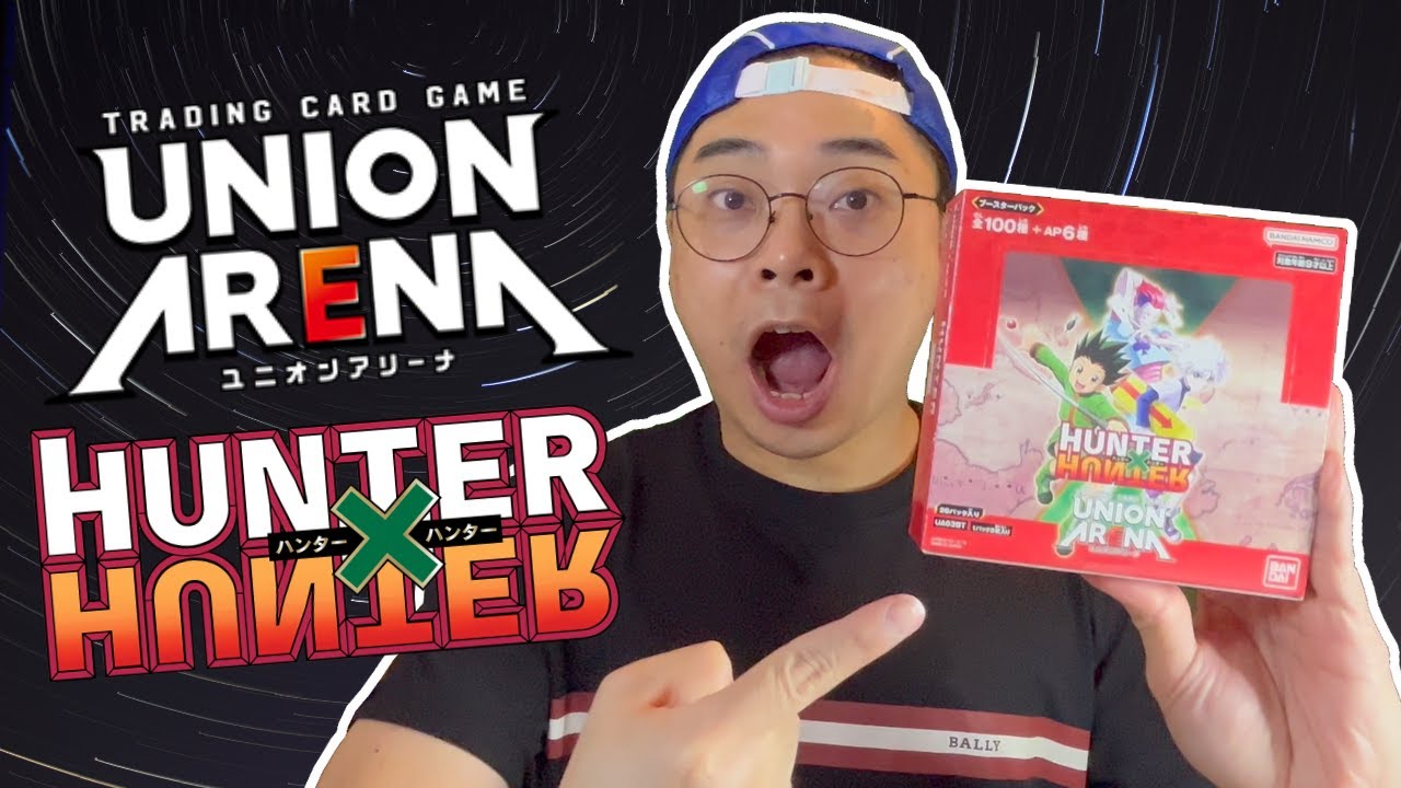 *NEW* UNION ARENA Trading Card Game - Hunter x Hunter Booster Box Opening