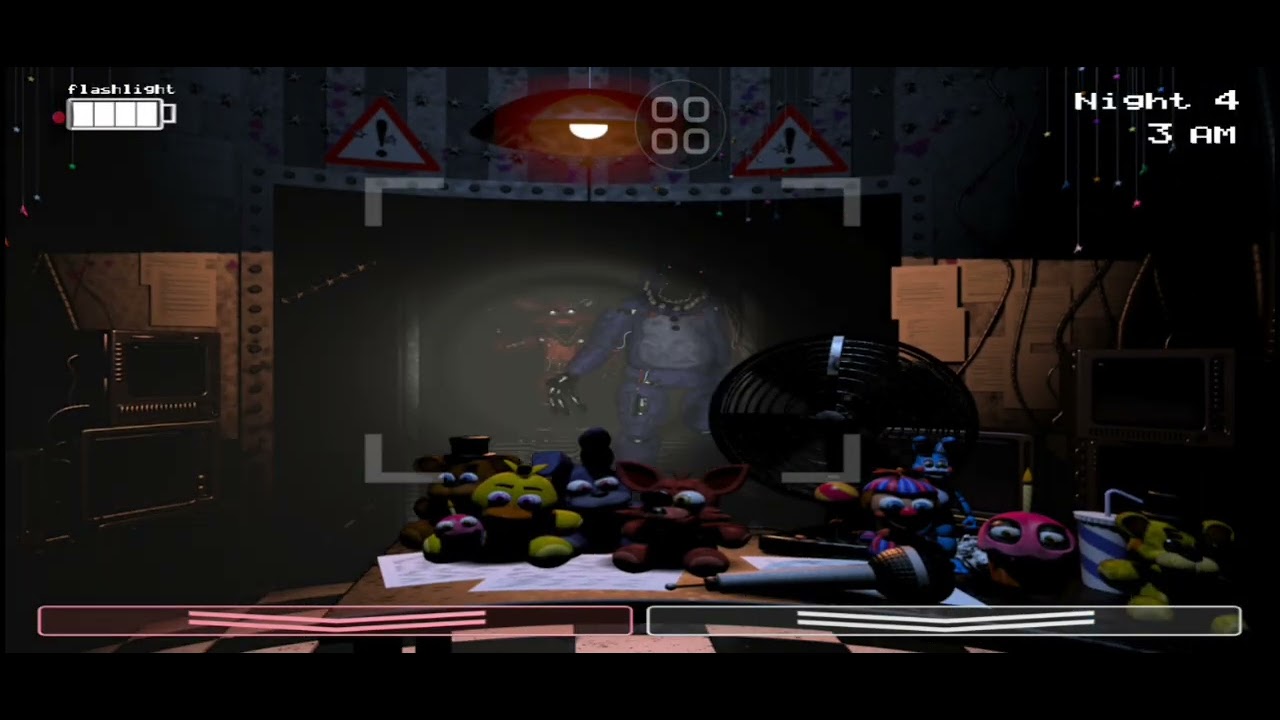 FNAF 2 NOITE 4 FOI TENSO