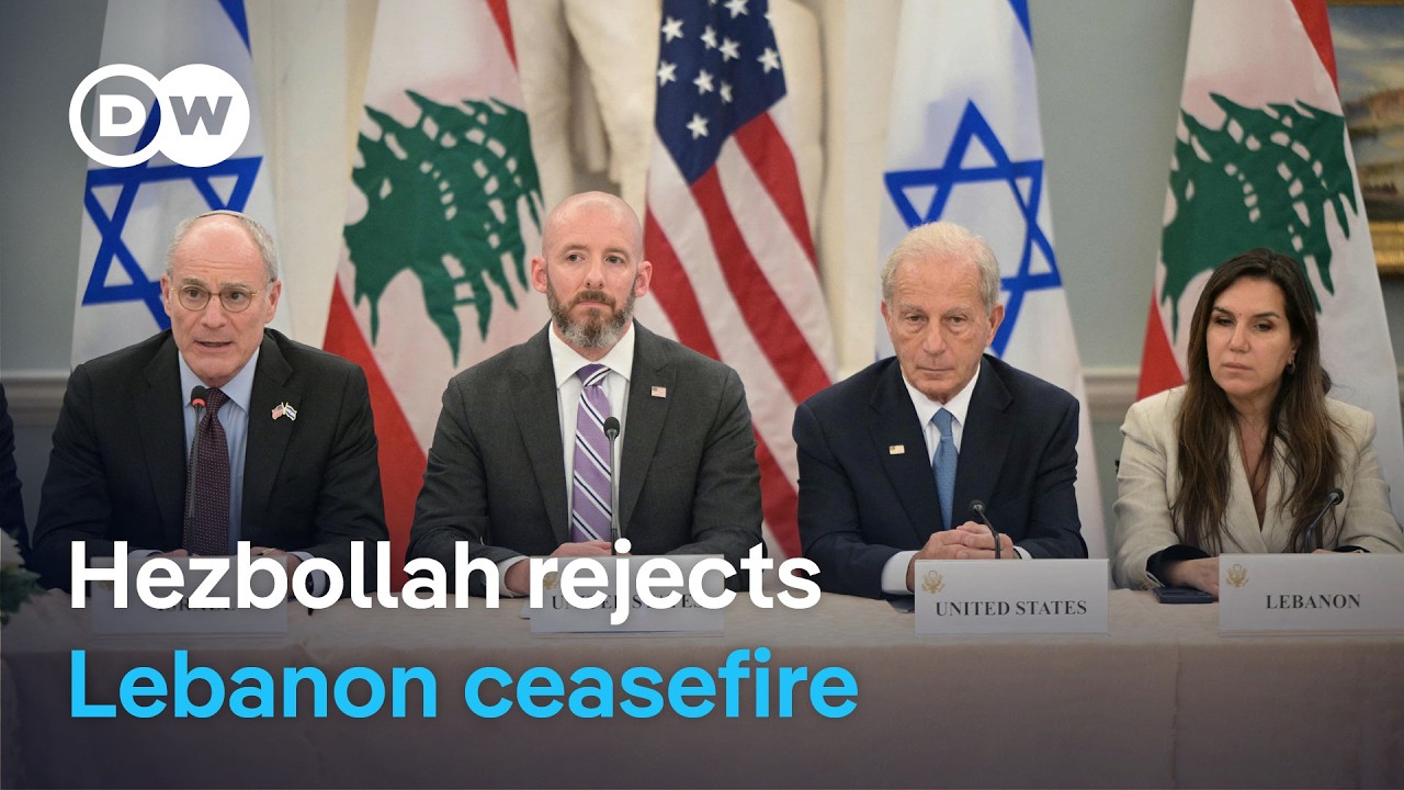 Hezbollah rejects new Israel-Lebanon ceasefire | DW News