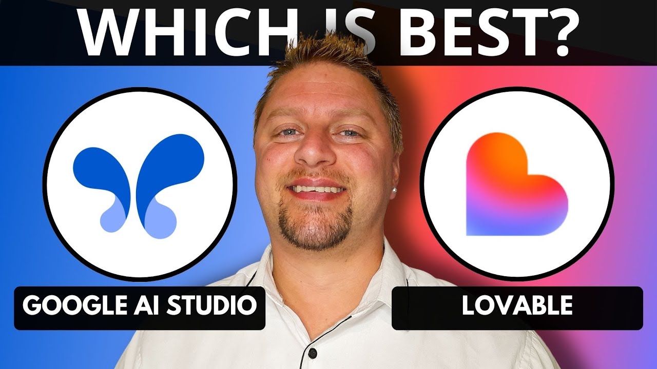Google AI Studio против Lovable | Какой конструктор приложений на основе ИИ лучше в 2026 году?