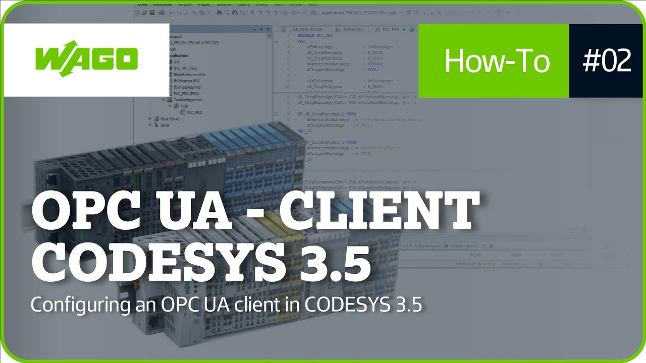 OPC UA in CODESYS 3.5 #2 | Configuring an OPC UA client in CODEYS 3.5