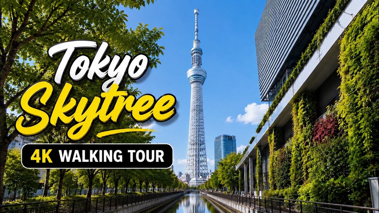 Tokyo skytree (4K HDR) 2025