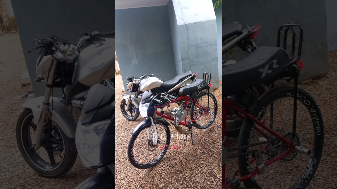 motorizada fundiu #motorizada #motor #80cc #bike #bikelife #viral #rells #grauderua #brasil #244