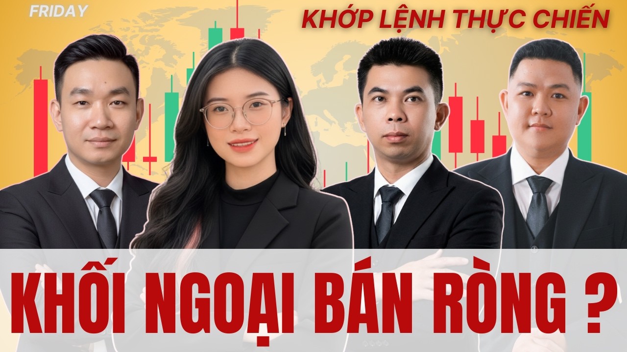 Chứng Khoán Hôm Nay: VNIndex Khối ngoại bán ròng liên tục – Thị trường đang chịu áp lực gì?