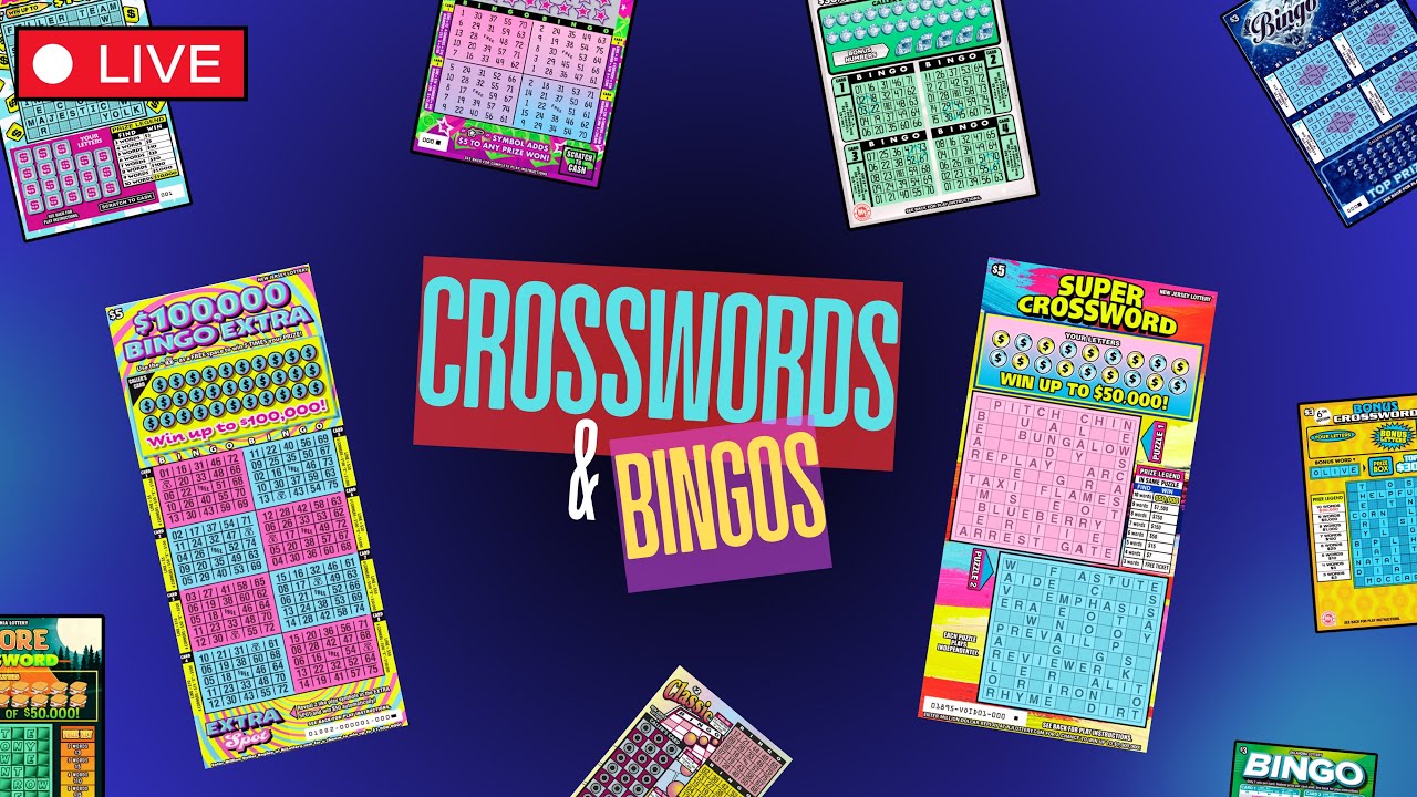 CROSSWORD, BINGO, AND LOTERIA SCRATCH OFF LOTTERY TICKETS