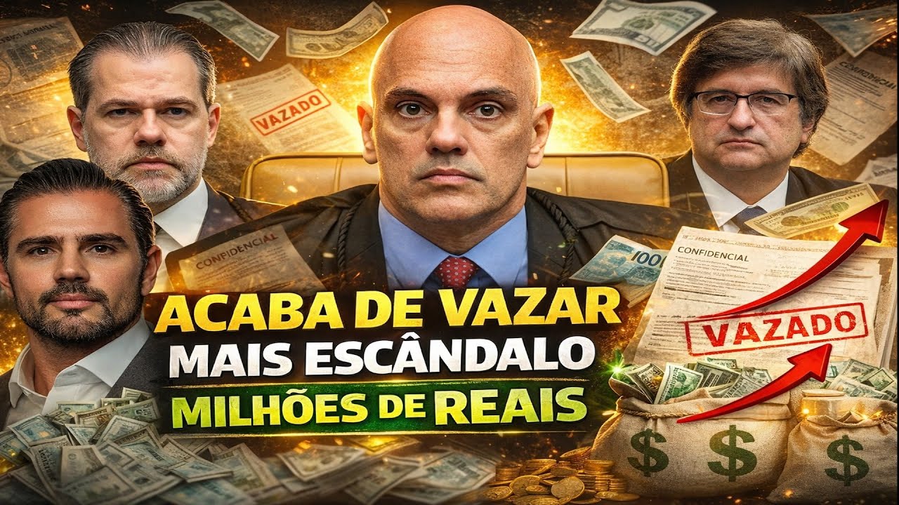 ACABA VAZAR MAIS ESCANDALO - MILHÕES DE REAIS