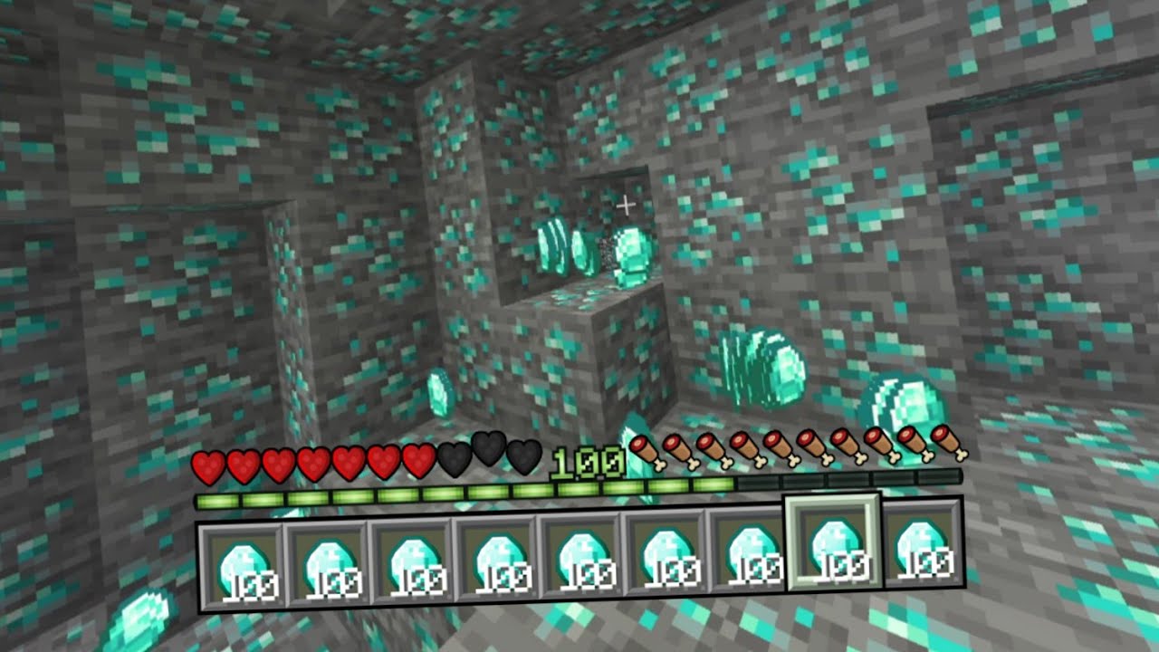 La manera M&Aacute;S R&Aacute;PIDA de encontrar DIAMANTES en minecraft