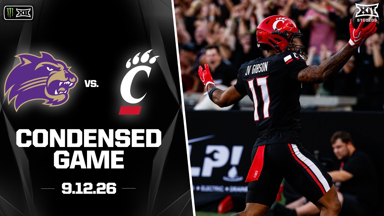 Western Carolina vs. Cincinnati Condensed Game | 2026 Monster Energy Big 12 Football