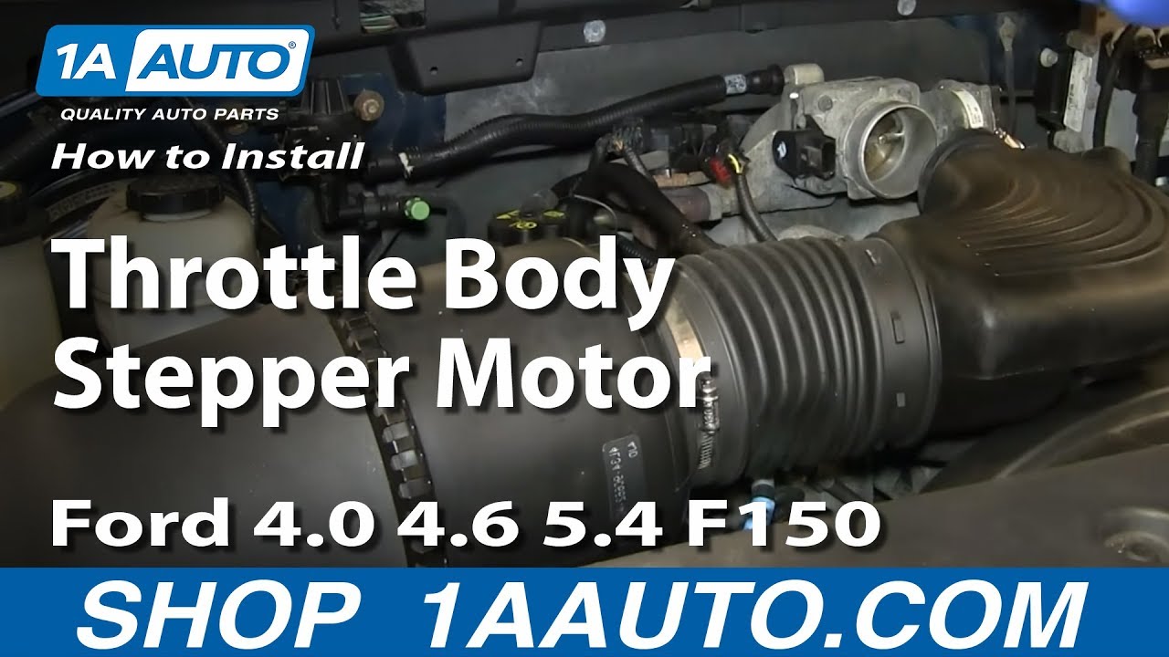 How to Replace Throttle Body Motor 04-06 Ford F-150 Truck