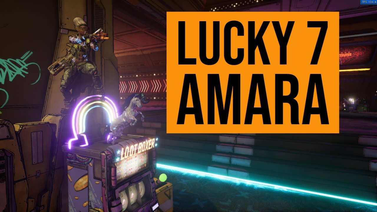 Borderlands 3 | Lucky 7 Amara Showcase! Niche and Powerful Build // Dreadful 7 Amara