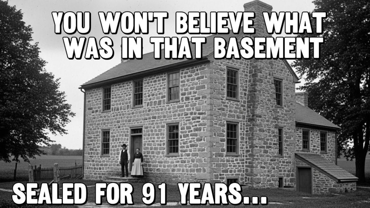 He Purchased a Farmhouse in Ohio — And the Basement Was Bricked Off for 91 Years