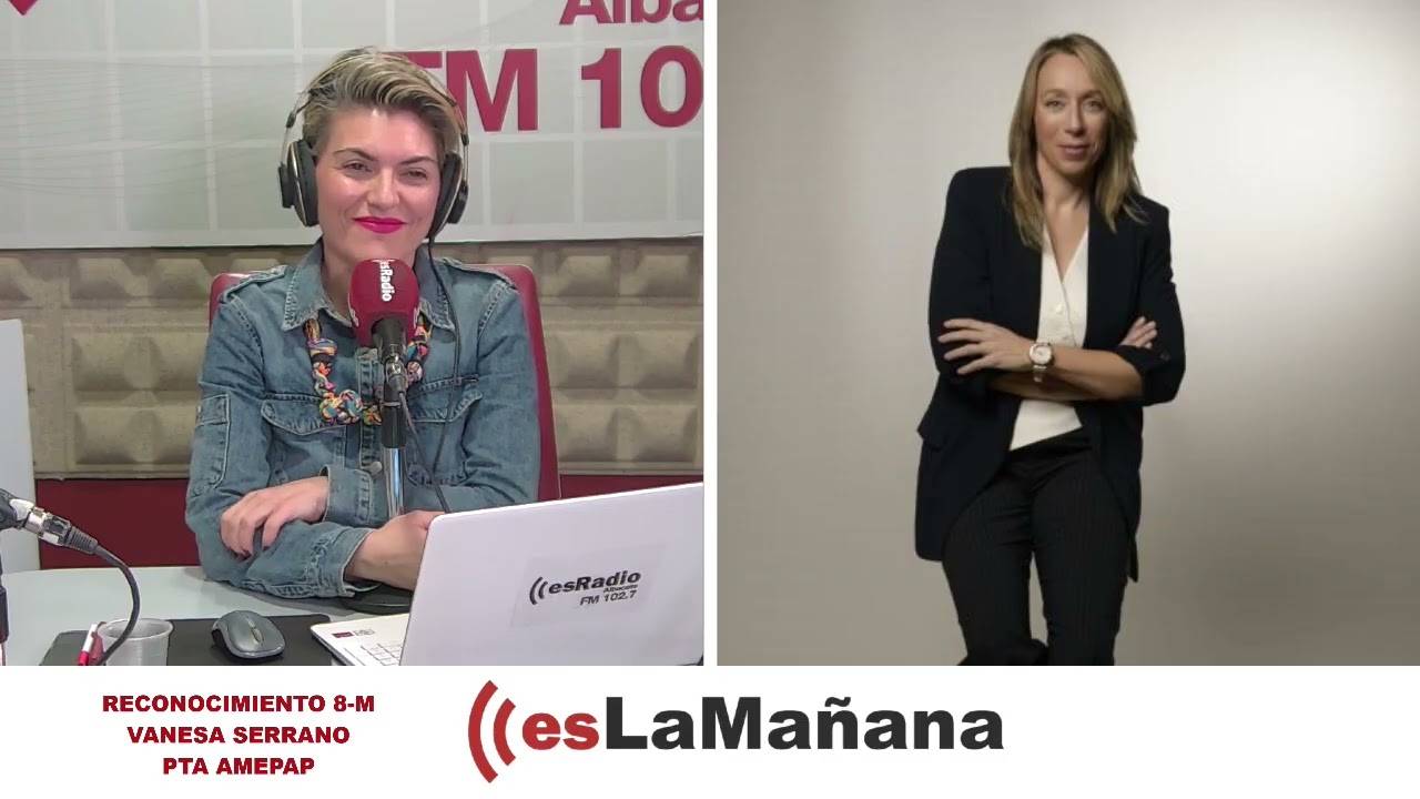 RECONOCIMIENTO 8-M | Vanesa Serrano, Pta Amepap