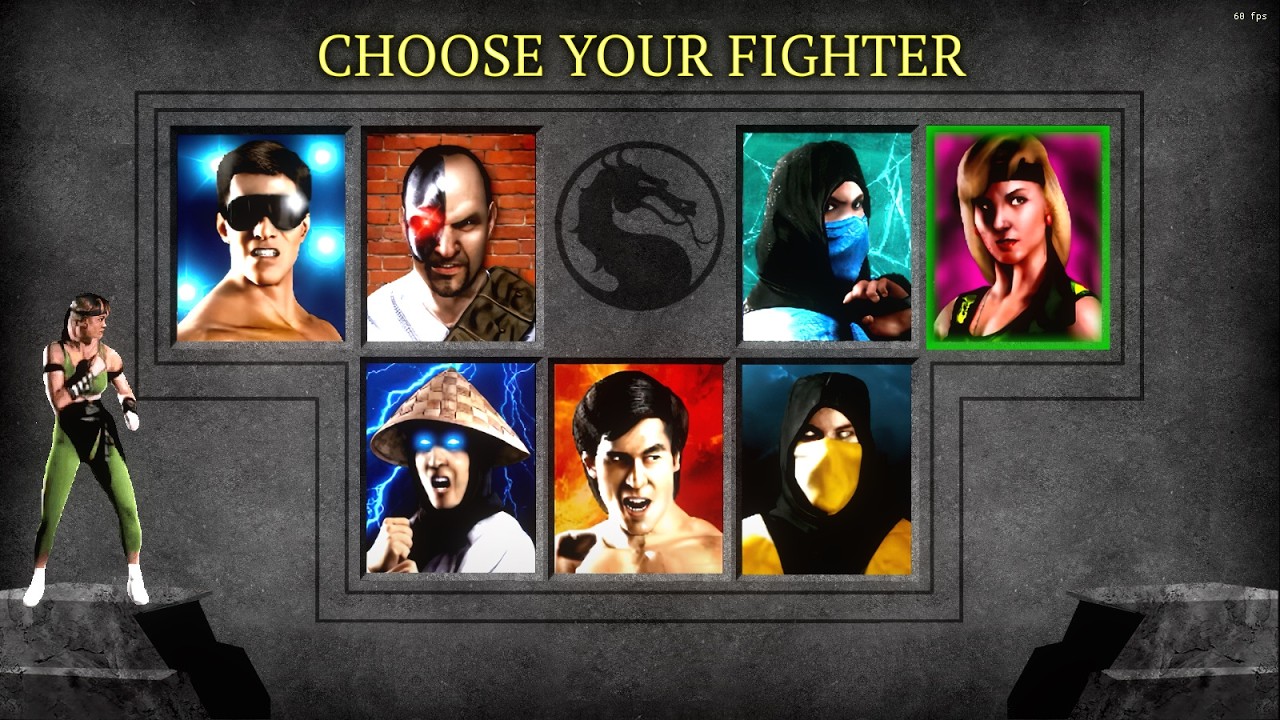 Mortal Kombat 1992 Remastered - SONYA Gameplay Playthrough