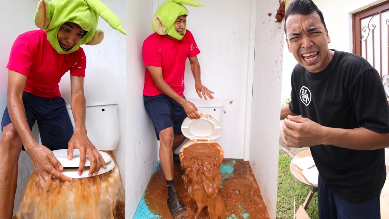 LARIN JR TAPO EL BA&Ntilde;O | LOS NUEVOS TIKTOK DE ALFREDO LARIN