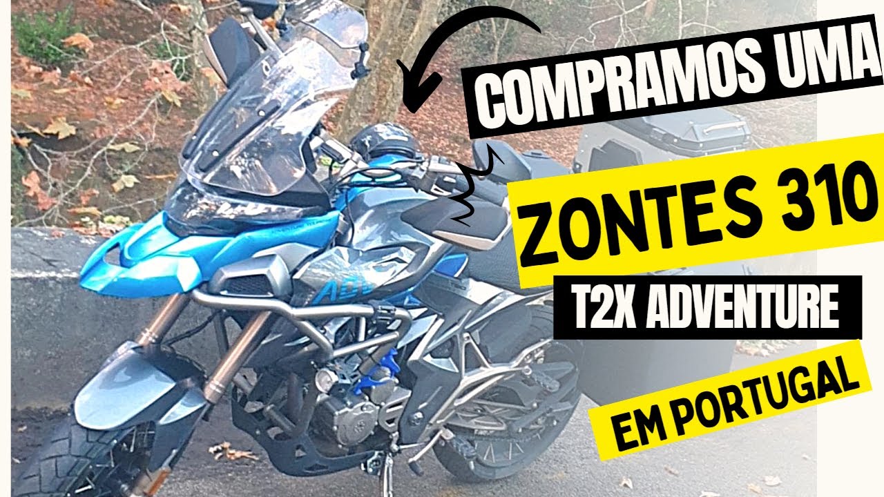Viagem à Fátima na nossa nova moto, a Zontes 310 T2X Adventure