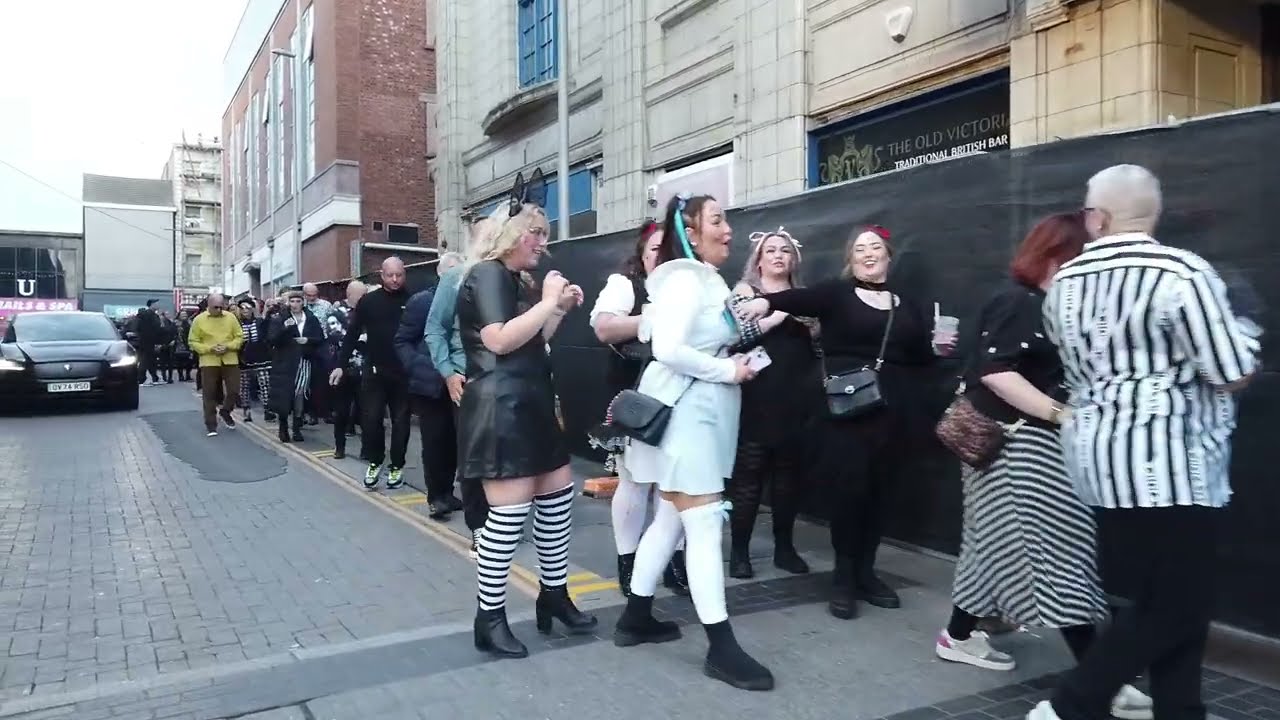 halloween hits blackpool...
