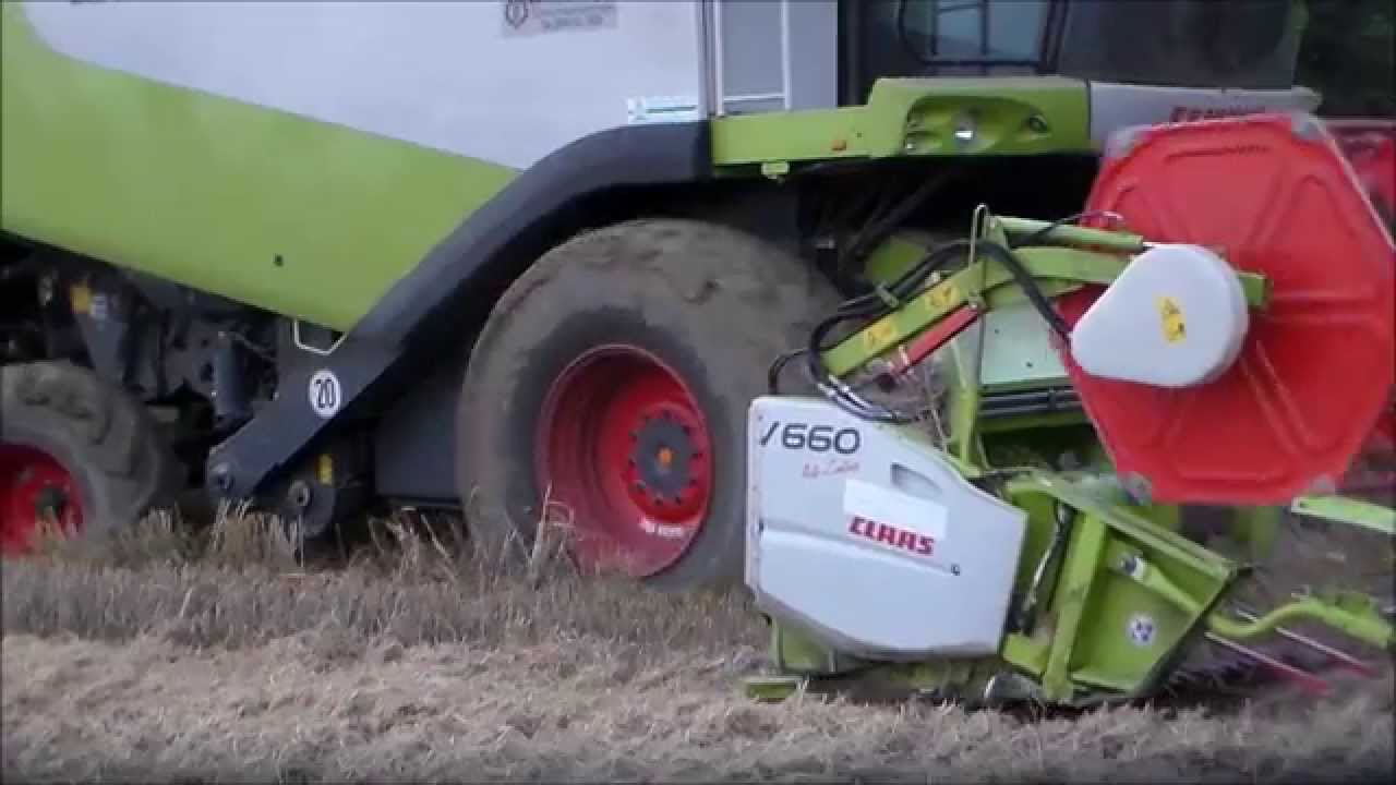 Schlammschlacht in der Getreideernte | Lexion am kämpfen | Case Puma 225 , Case CVX 1155