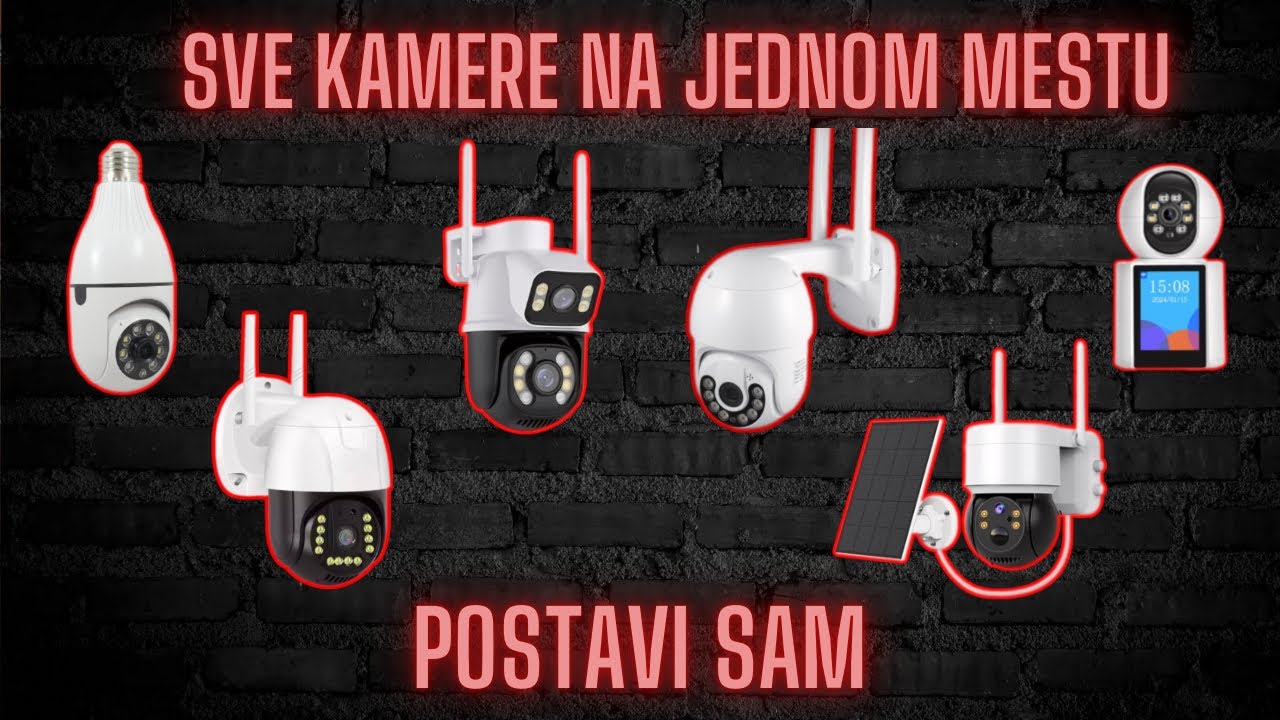 NAJBOLJA KAMERA za TEBE / Porodica WIFI kamera!