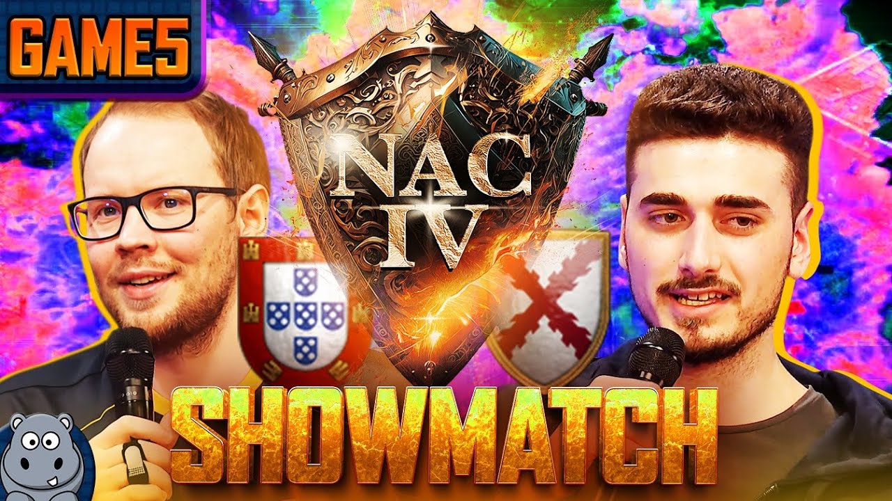 NAC 4 Showmatch: HERA and VIPER play the final map and review all the games!