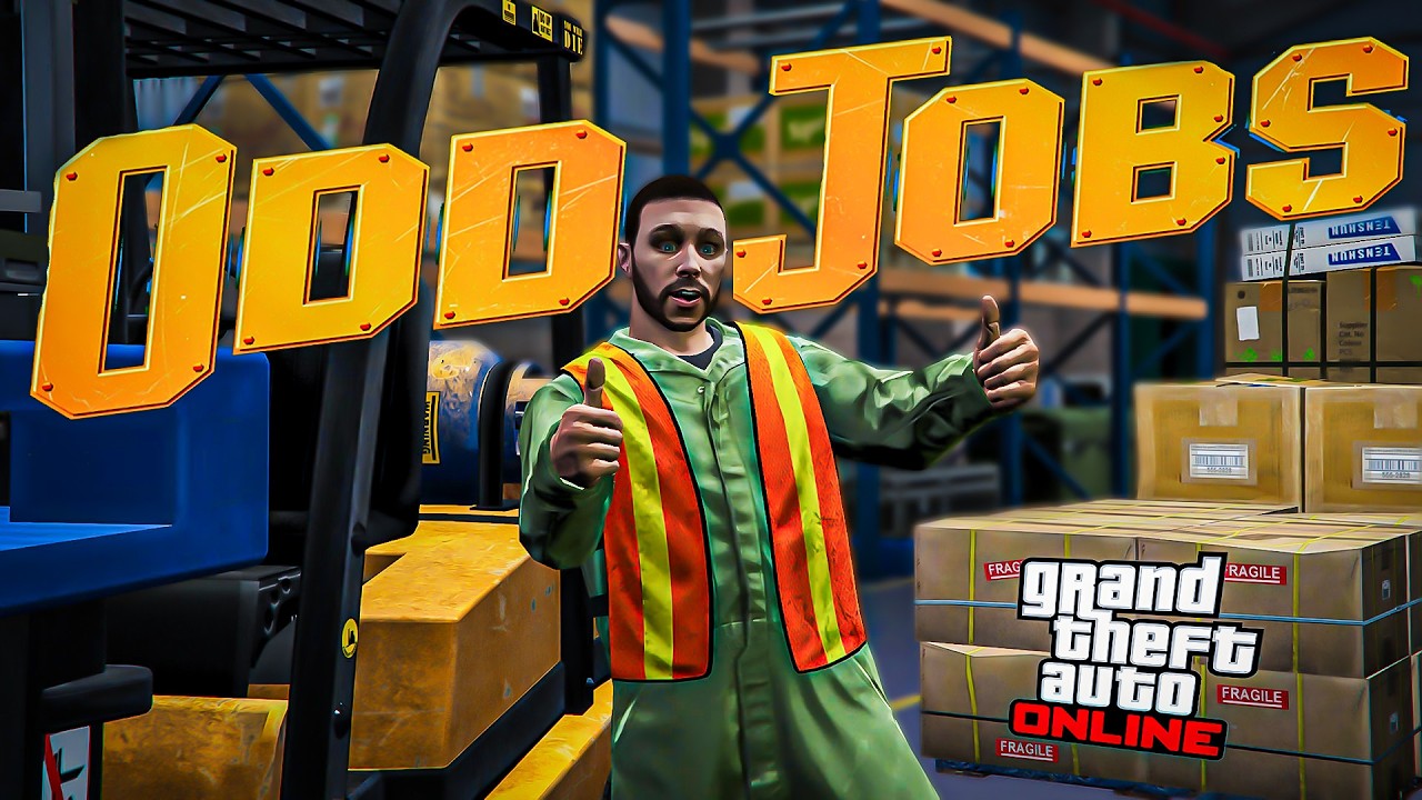 ROCKSTAR ADDED ODD JOBS TO GTA ONLINE 💀💀💀
