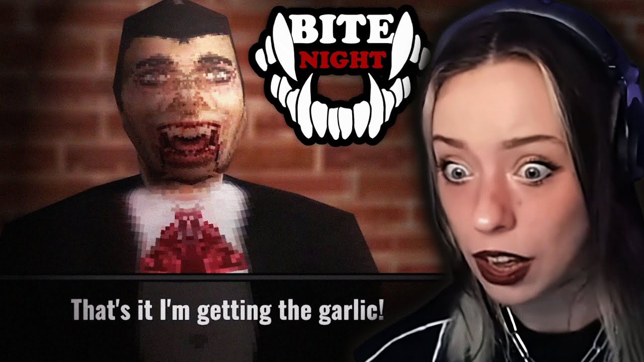 I MET THE CLUMSIEST VAMPIRE EVER | BITE NIGHT | HORROR GAME