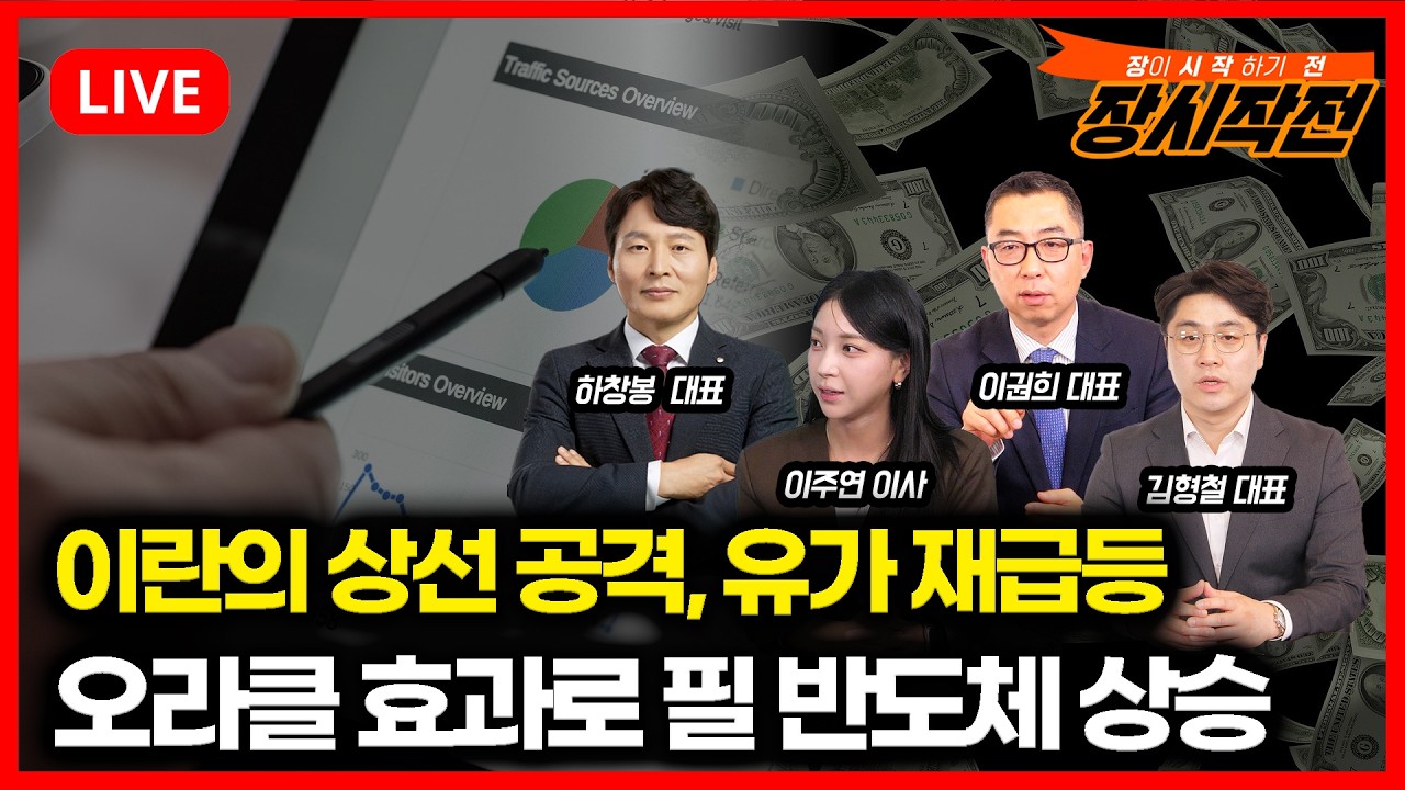[3월12일 #장시작전] 비축유 방출에도 유가 재급등, 나스닥 강보합 / 미 CPI 예상치 부합, 오라클 효과로 필반도체 상승