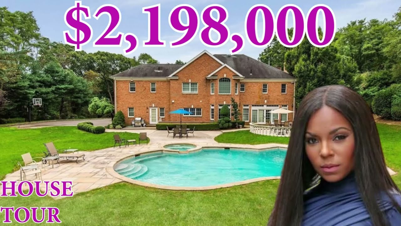 A LOOK INSIDE ASHANTI'S $2.198 MILLION OLD WESTBURY, NEW YORK HOUSE | HOUSE TOUR