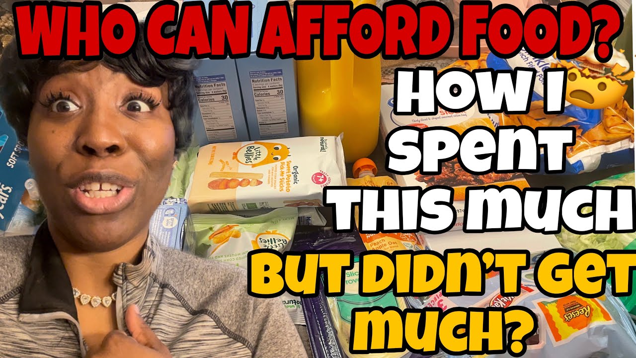 MOTHER OF 3 SHOCKED BY HOW LITTLE I GOT FROM WALMART WITH HOW MUCH I SPENT?? #food #shopping #vlog 