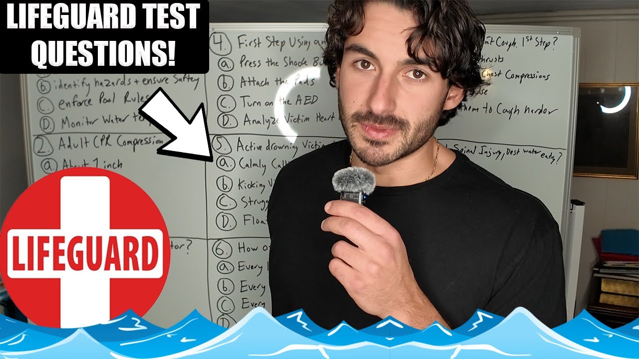 Lifeguard FINAL EXAM Multiple Choice Questions YOU WILL FACE! (*STUDY REVIEW*)