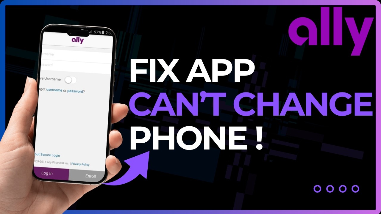 How To Fix Ally Bank Cannot Change Phone !