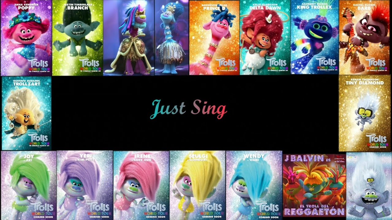 Trolls - Just Sing [Lyrics] (Vol.02/Re-create)