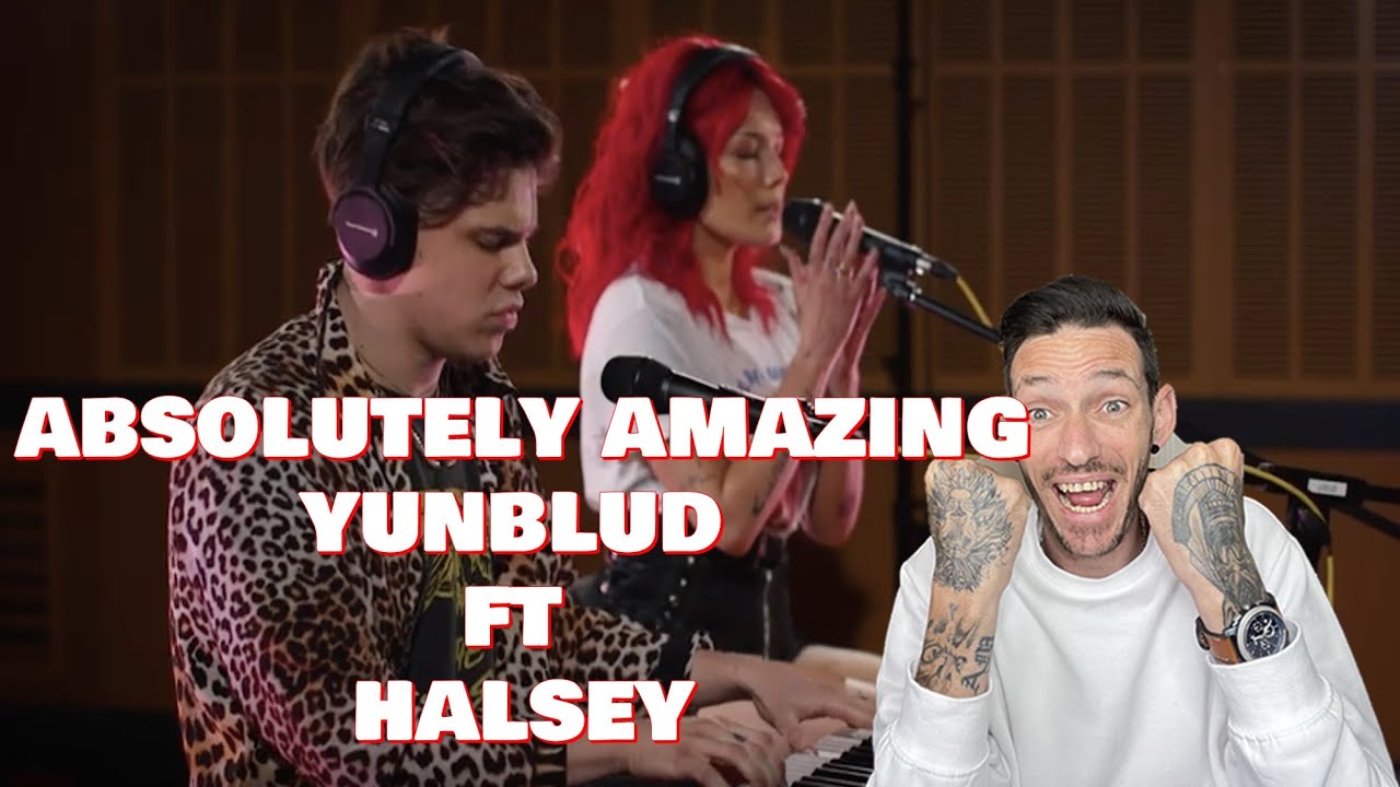 I FORGOT TO PAUSE!!! YUNGBLUD & Halsey cover 'I Will Follow You Into The Dark' (REACTION)