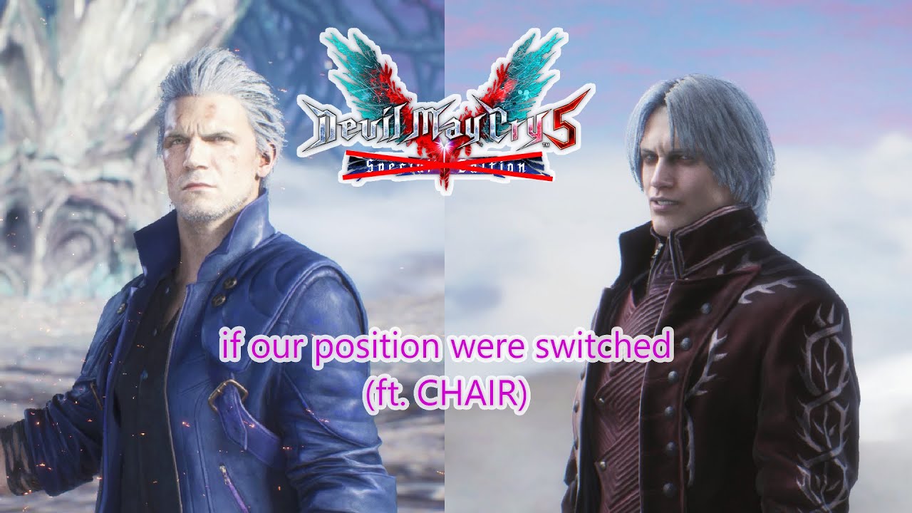 Beowulf Dergil VS Vante Mission 19 (ft.Vergil Chair) | Devil May Cry 5