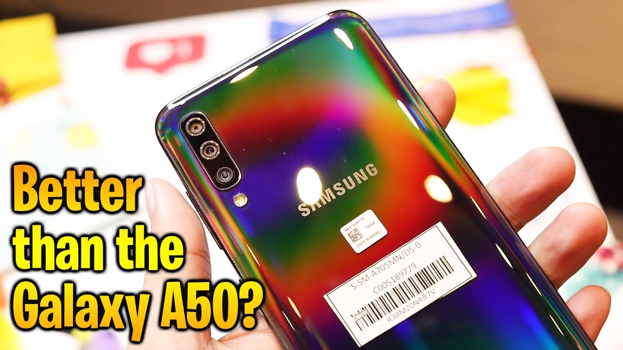Samsung Galaxy A70 Quick Review and First Impressions