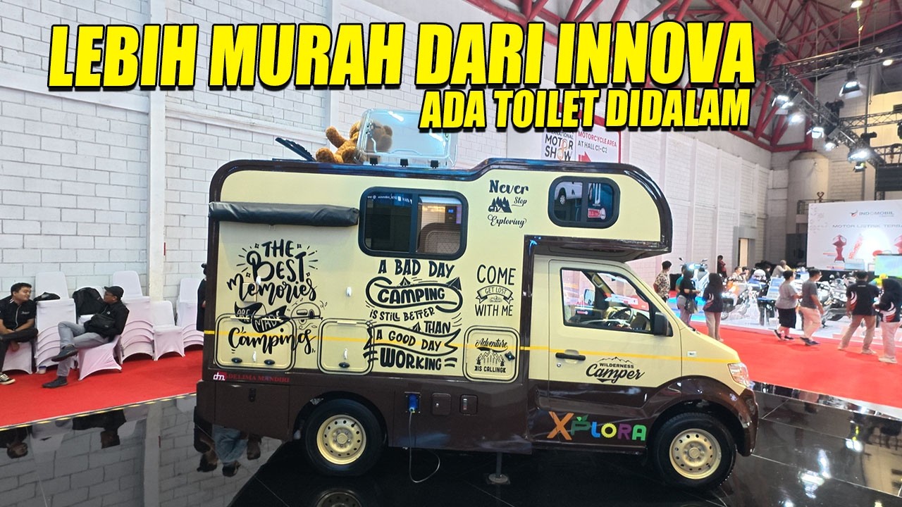 MOTORHOME BUDGET MURAH TERMASUK MOBILNYA DAN KELENGKAPANNYA