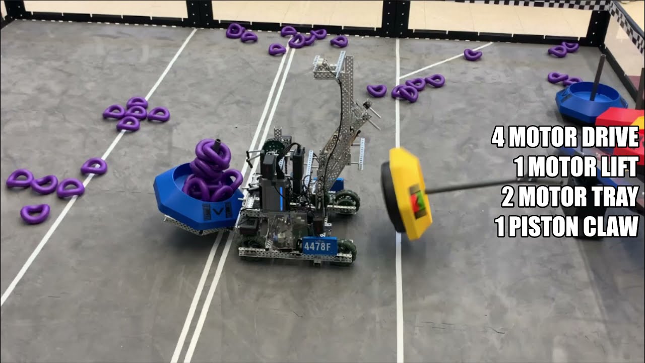 VEX Robotics: 4478F Initial Robot Reveal