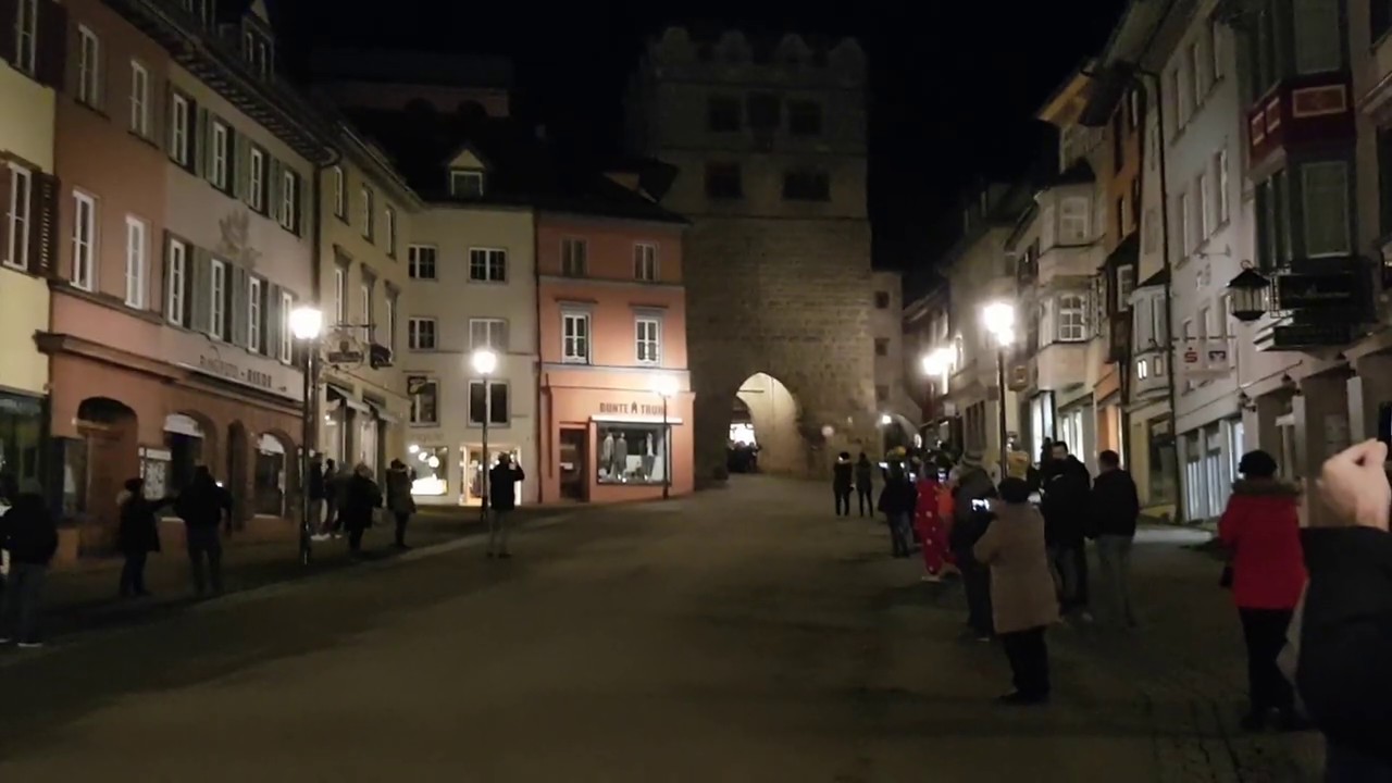 Schmotzige Rottweil 6Uhr morgens 2020