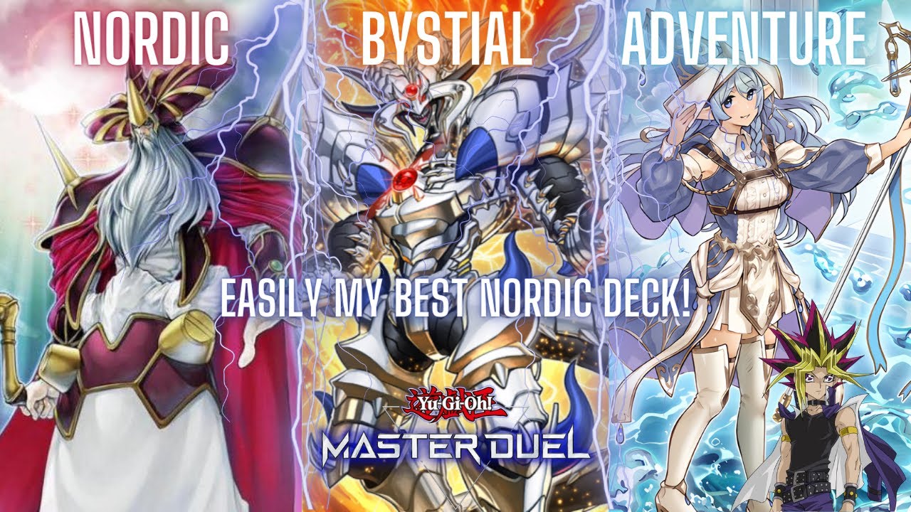Nordic Bystial Adventure! Easily my best Nordic deck! Deckprofile Oct 2023 [Yu-Gi-Oh! Master Duel]
