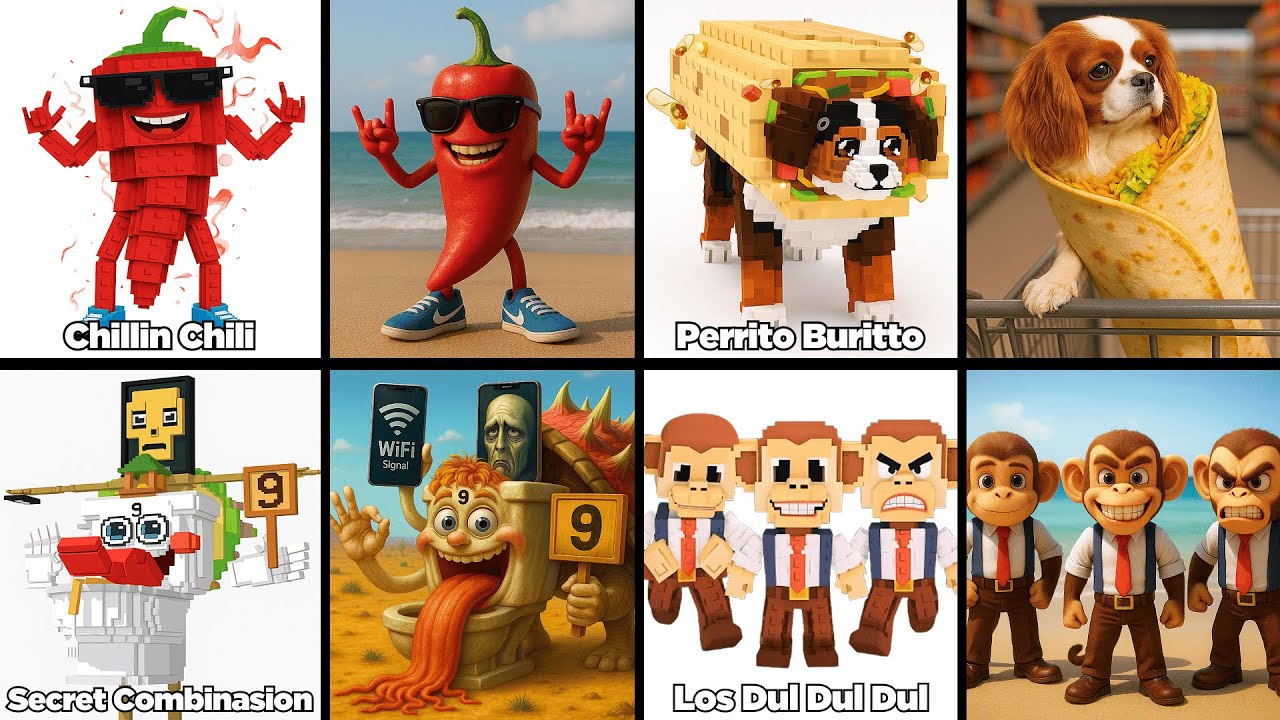 ALL NEW Roblox Steal a Brainrot Characters vs Italian Brainrot Animals!