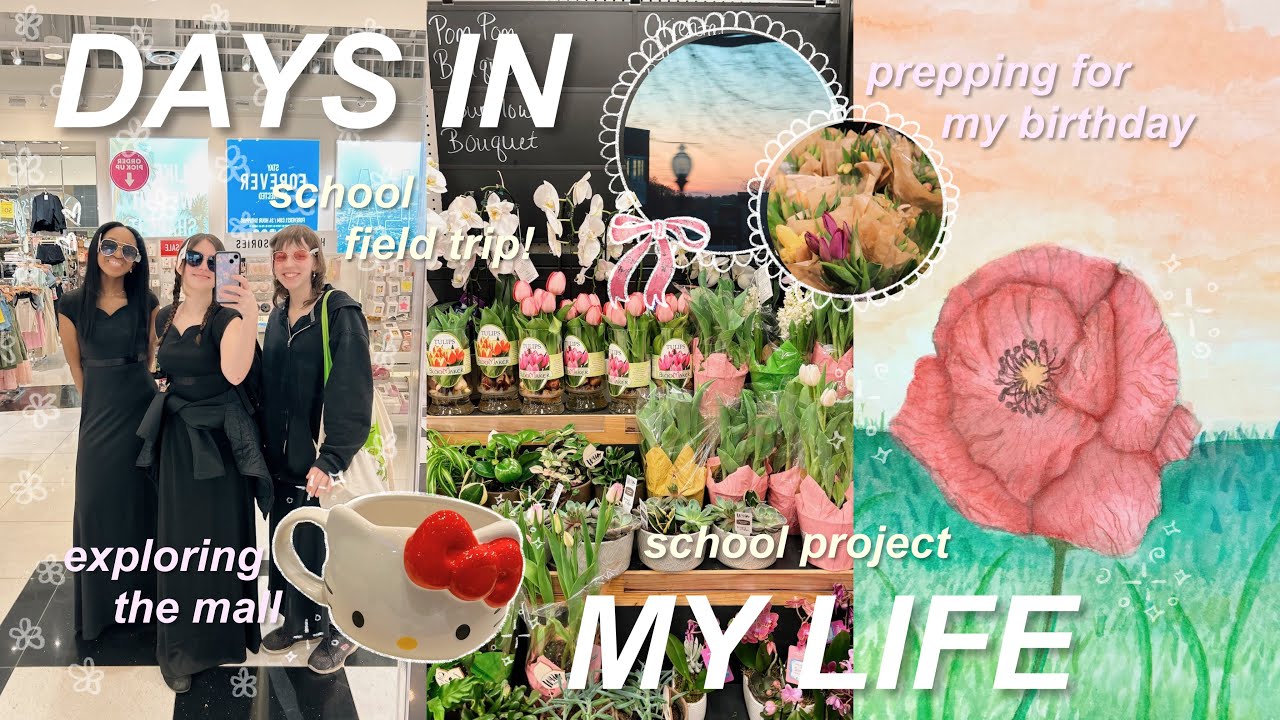 DAYS IN MY LIFE! iphone 15 unboxing, school field trip, & birthday prep