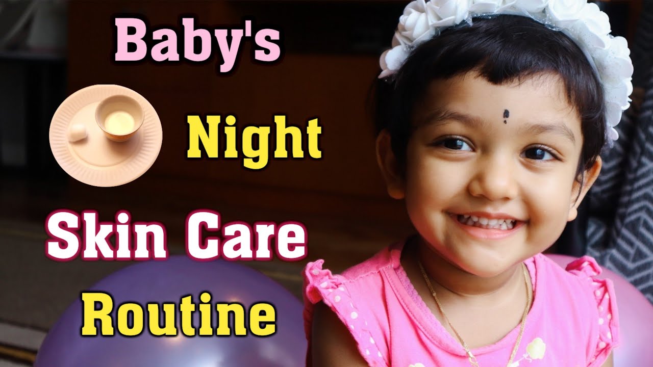 Baby Skincare || Night Skincare Routine  || Homemade Facewash For Babies 100% Natural (Bengali)