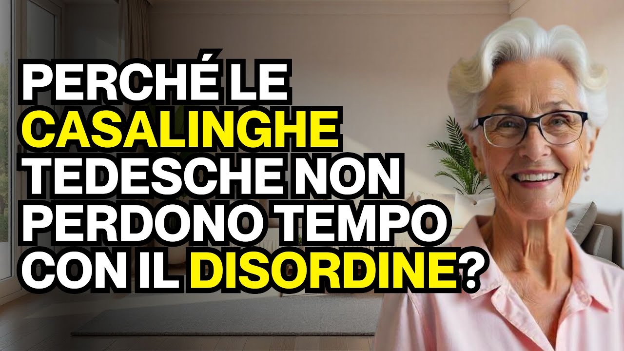 10 TRUCCHI DELLE CASALINGHE TEDESCHE CHE NON PERDONO TEMPO COL DISORDINE