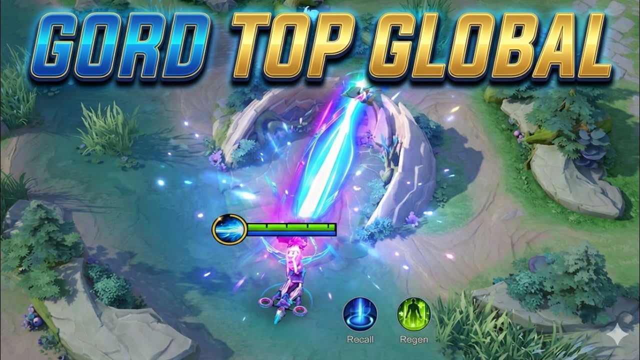 TOP GLOBAL GORD ML || BUILD EMBLEM GORD TERBARU || PUSH RANK MOBILE LEGENDS 