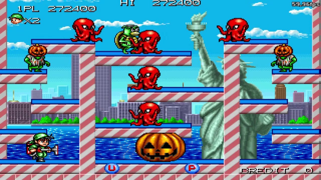 Tumblepop - Finalizado con 1 Credito. 1 Life.