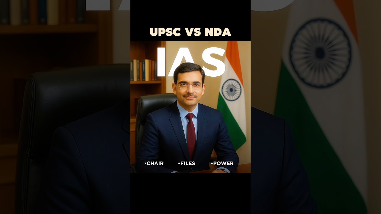 UPSC vs NDA &ndash; Kaunsa Behtar Hai? 🔥 Reality Check for Students! #UPSCvsNDA #UPSCExam #NDAExam