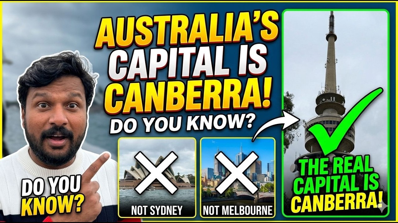 ഓസ്ട്രേലിയയുടെ തലസ്ഥാനം CANBERRA !