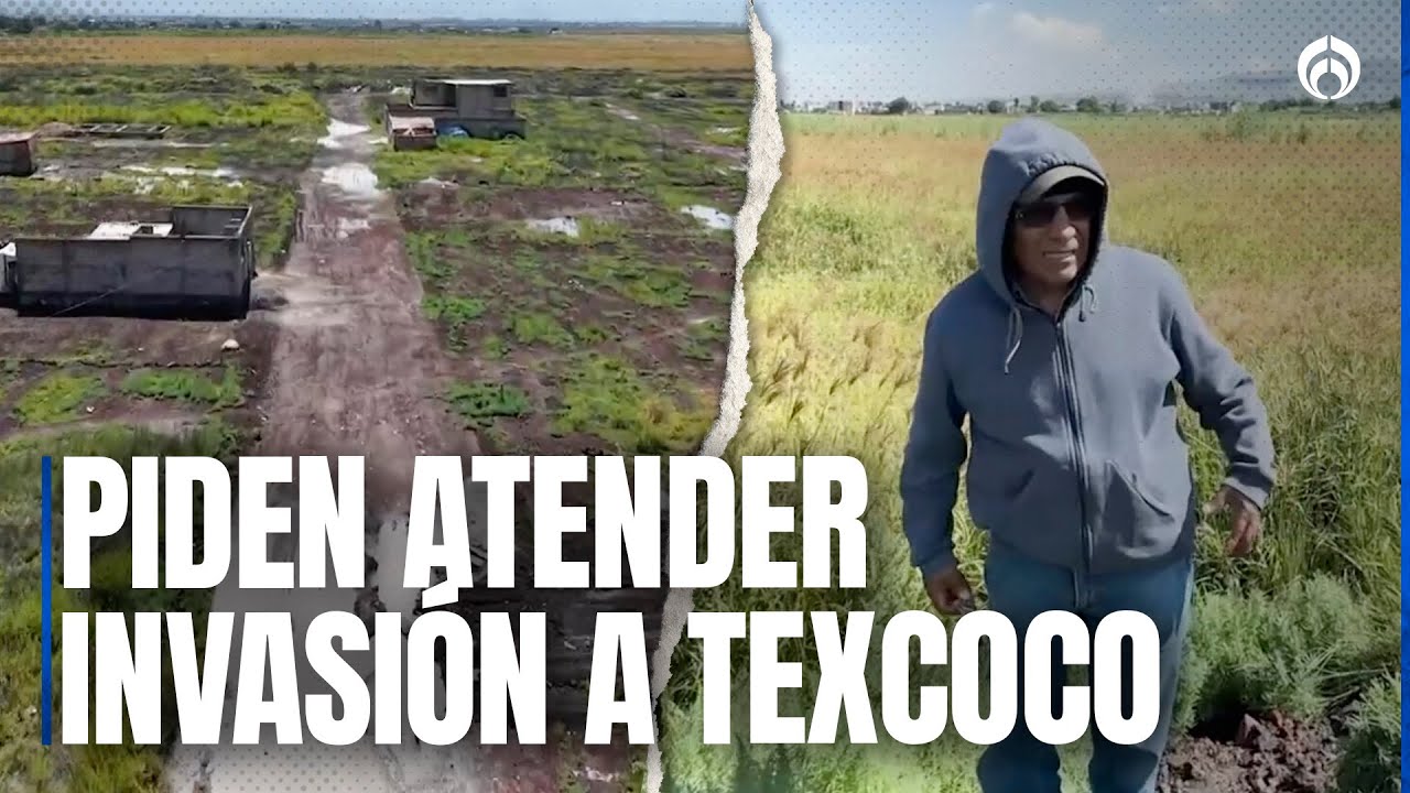 'Macheteros de Atenco' piden desalojo de 'paracaidistas' en lago de Texcoco