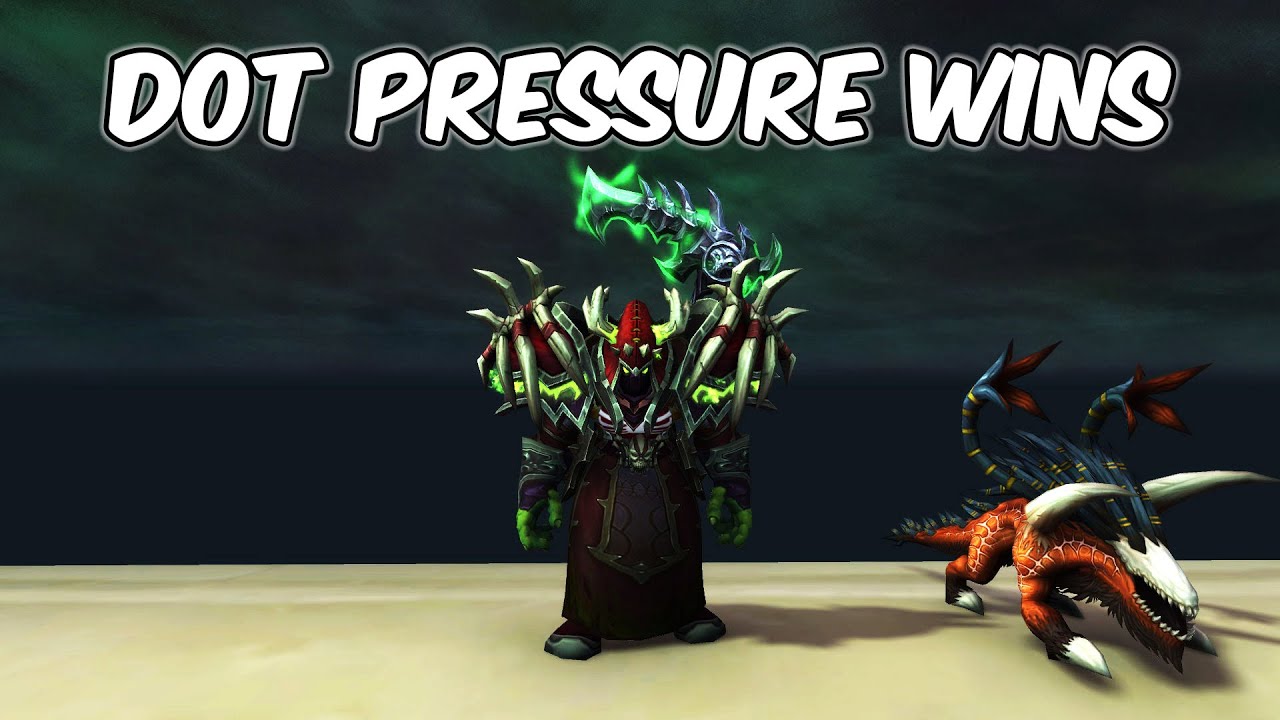 DOT Pressure WINS - 10.2.7 Affliction Warlock PvP - WoW Dragonflight PvP