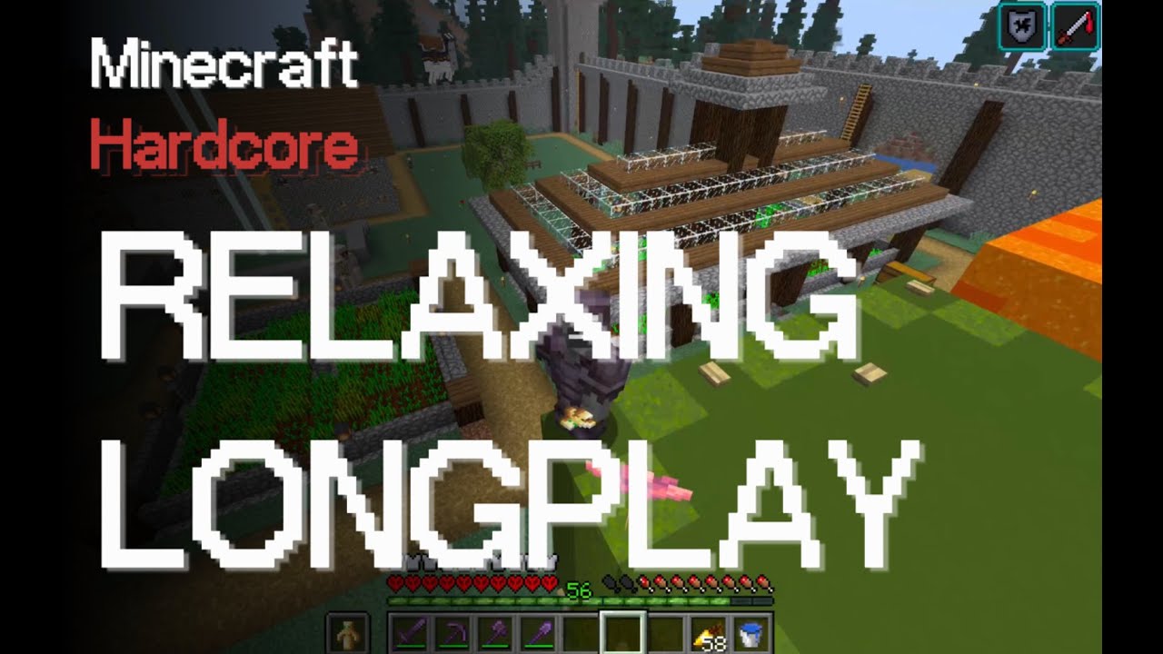 Minecraft Hardcore Episode 4: Farm OVERHAUL (Longplay ad free)
