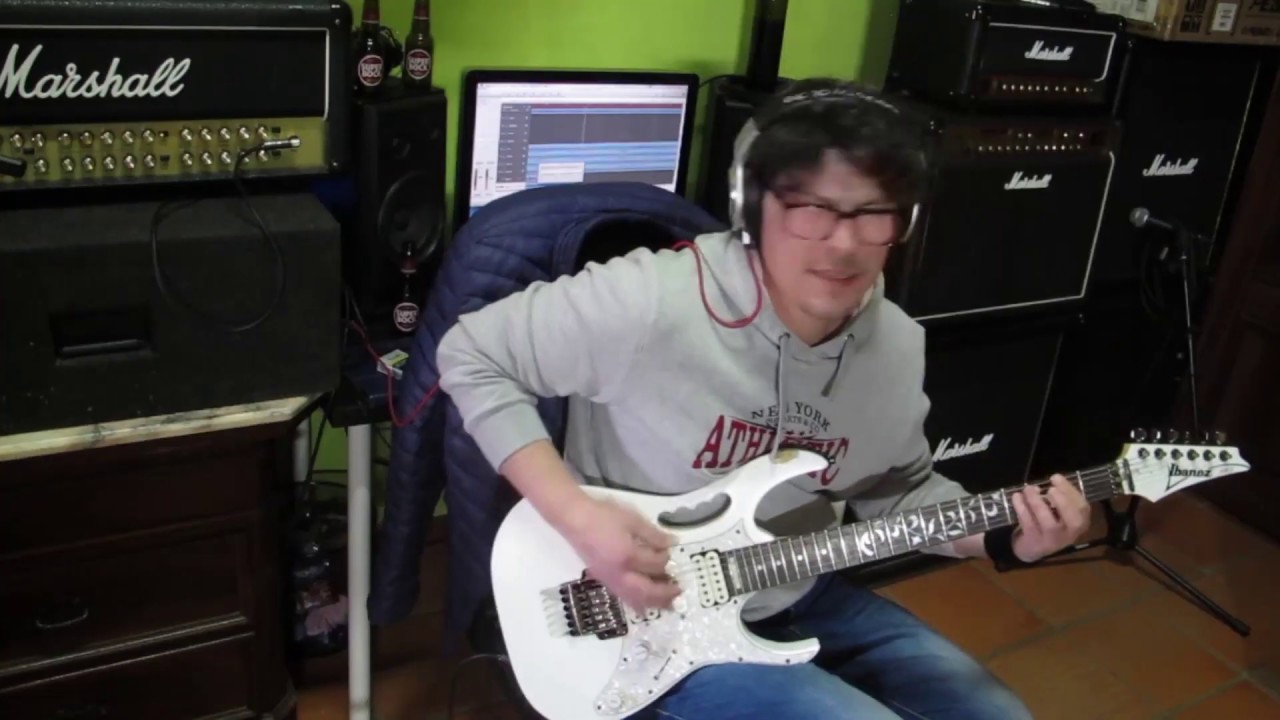 Pantera Mouth For War Guitar Cover Ibanez JEM 555 By On Stage